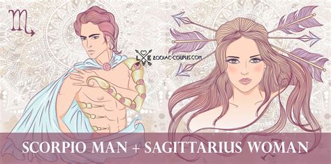 scorpio man obsessed with sagittarius woman|sagittarius woman scorpio man marriage.